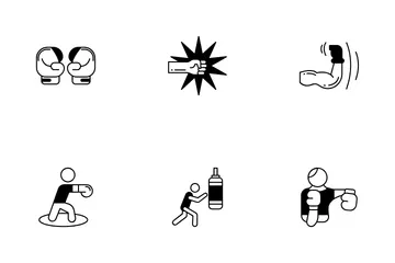 Boxeo Paquete de Iconos