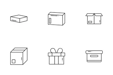Boxes Icon Pack