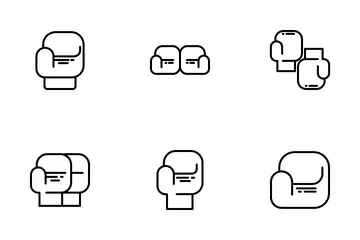 Boxhandschuhe Symbolpack