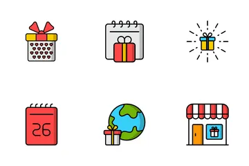 Boxing Day Icon Pack