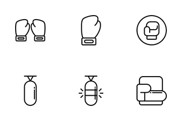 Boxing Gloves Icon Pack