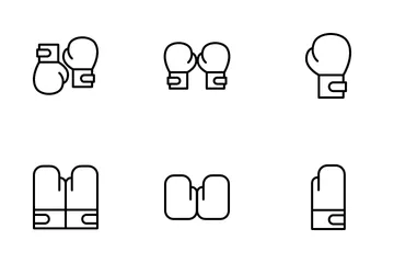 Boxing Gloves Icon Pack