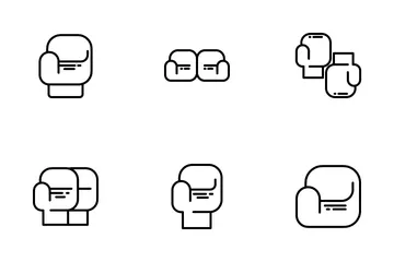 Boxing Gloves Icon Pack