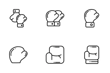 Boxing Gloves Icon Pack