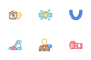 Boxing Sport Icon Pack