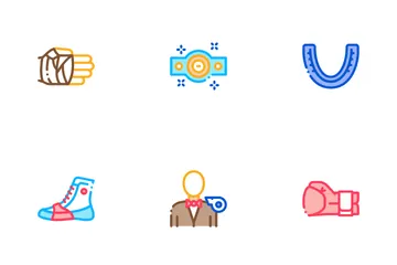 Boxing Sport Icon Pack