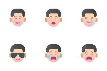 Boy Emoji Icon Pack