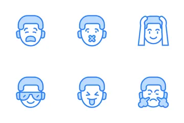 Boy Emoji Icon Pack