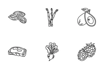 Brain Foods 2 Icon Pack