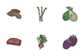 Brain Foods 2 Icon Pack