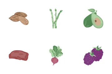 Brain Foods 2 Icon Pack