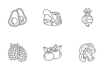 Brain Foods Icon Pack