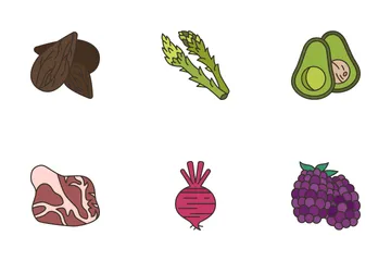 Brain Foods Icon Pack