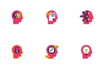 Brain Processes Icon Pack