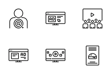 Branding And Marketing Icon Pack