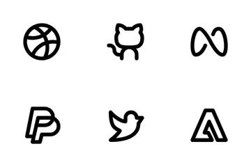 Brands & Social Media Icon Pack