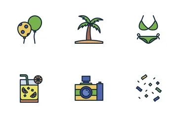 Brazil Carnival Icon Pack