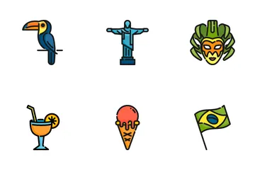 Brazil Carnival Icon Pack