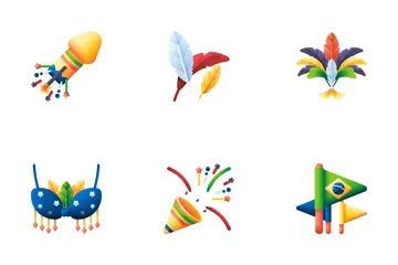 Brazilian Carnival Icon Pack