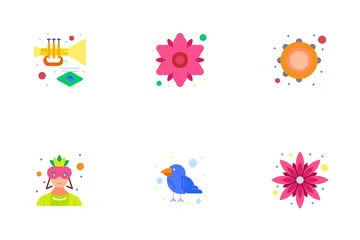 Brazilian Carnival Icon Pack