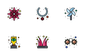 Brazilian Carnival Icon Pack