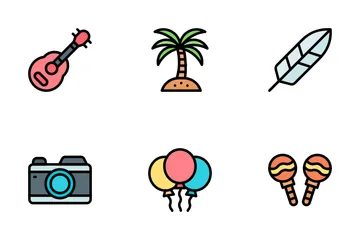 Brazilian Carnival Icon Pack