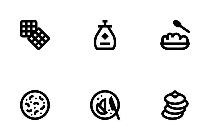 Scrambled eggs - Free food icons