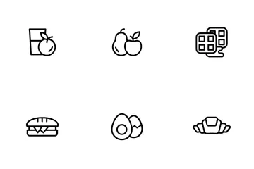 Breakfast Element Icon Pack