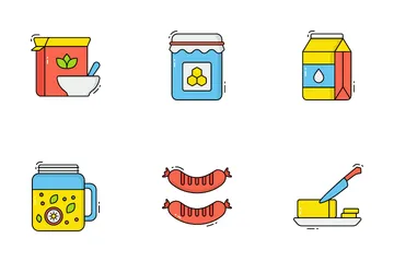 Breakfast Icon Pack