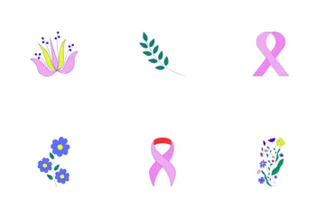 Breast Cancer Icon Pack