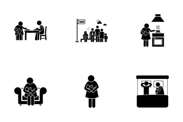 Breastfeeding Icon Pack