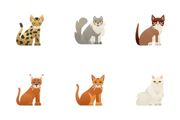 Breed Cats 2 Icon Pack