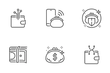 Geldbörse Symbolpack
