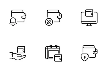 Geldbörse Symbolpack