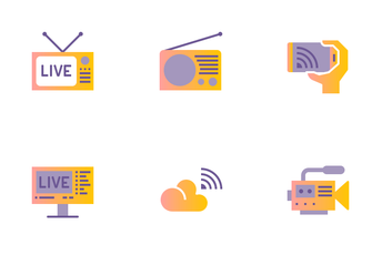 Broadcast Icon Pack