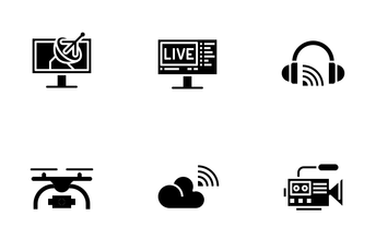 Broadcast Icon Pack