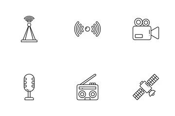 Broadcast Icon Pack