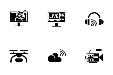 Broadcast Icon Pack