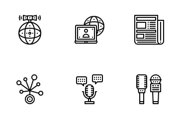 Broadcasting Icon Pack