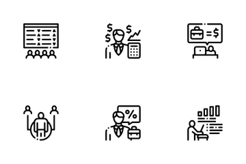 Broker Advice Business Icon Pack