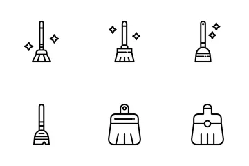 Broom Icon Pack