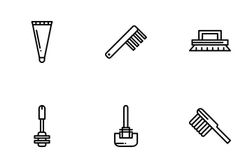 Brosse de toilette Icon Pack