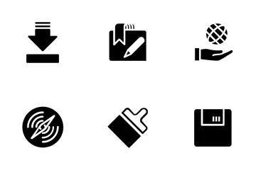 Browser App Content And Development  Icon Pack