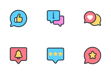 Bubble Chat Icon Pack