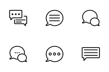 Bubble Chat Icon Pack