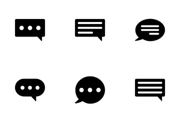 Bubble Chat Icon Pack