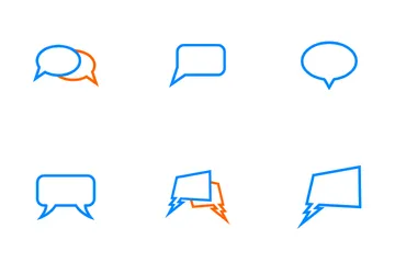 Bubble Chat Icon Pack