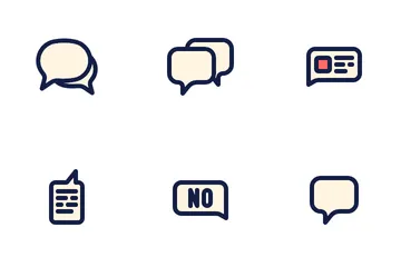 Bubble Chat Icon Pack