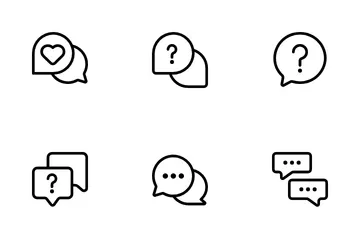 Bubble Chat Icon Pack