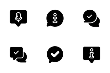 Bubble Chat Icon Pack